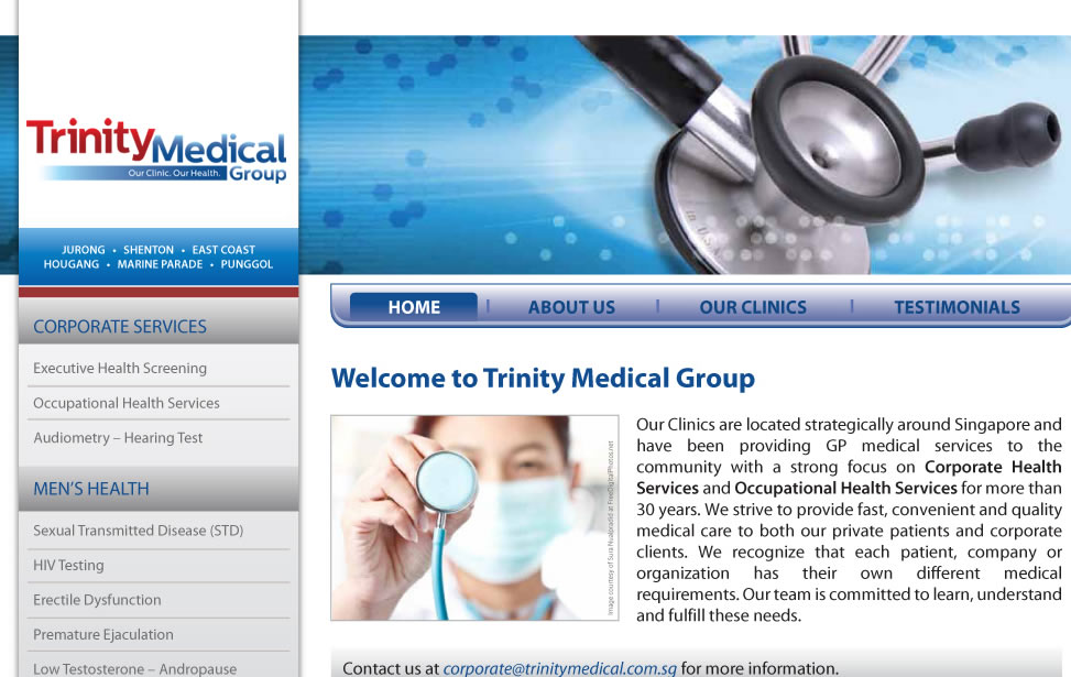 Trinity Medical Group, Singapore