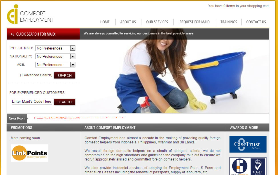 Comfort Employment Pte Ltd